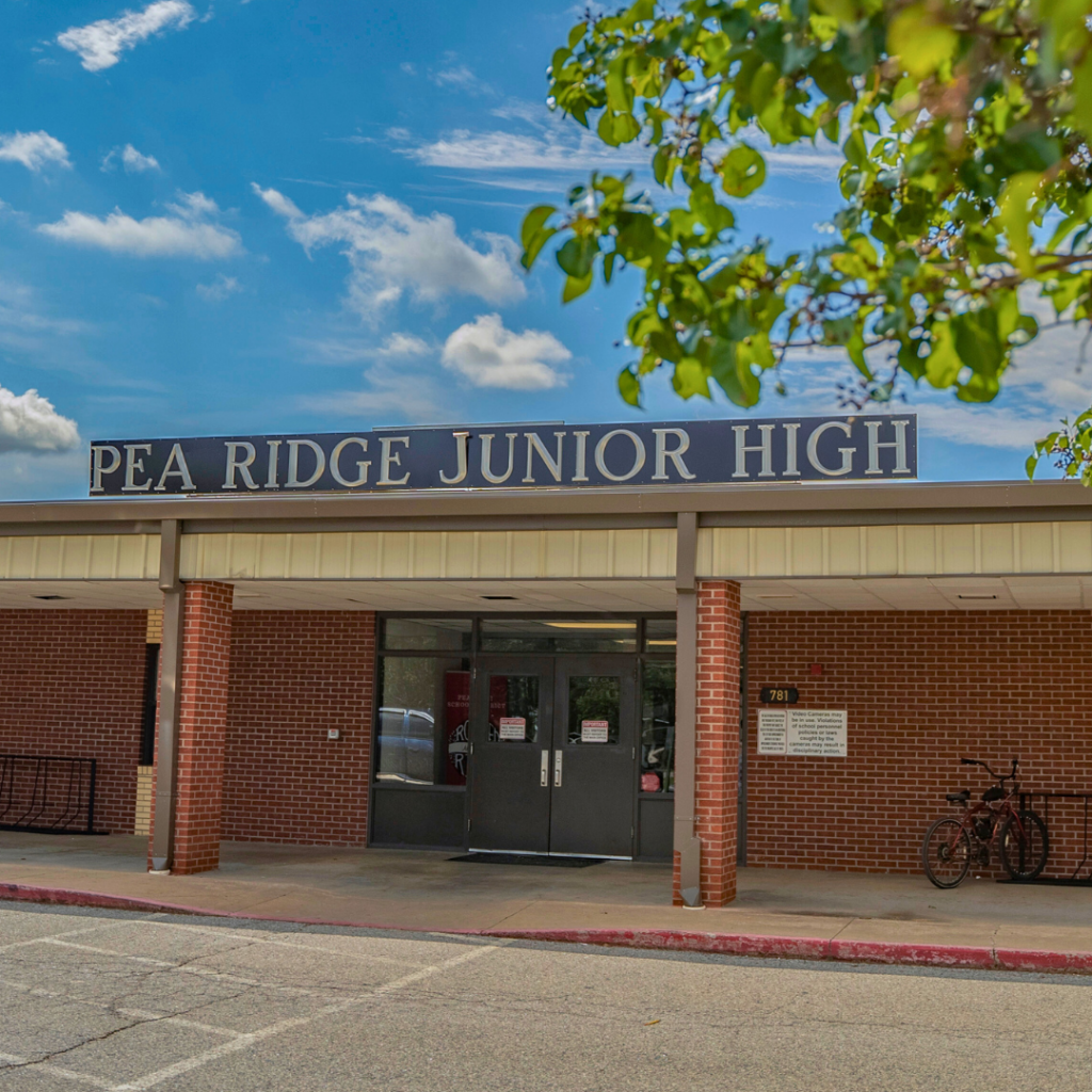 Pea Ridge Junior High is one of the districts that benefited from infrastructure updates